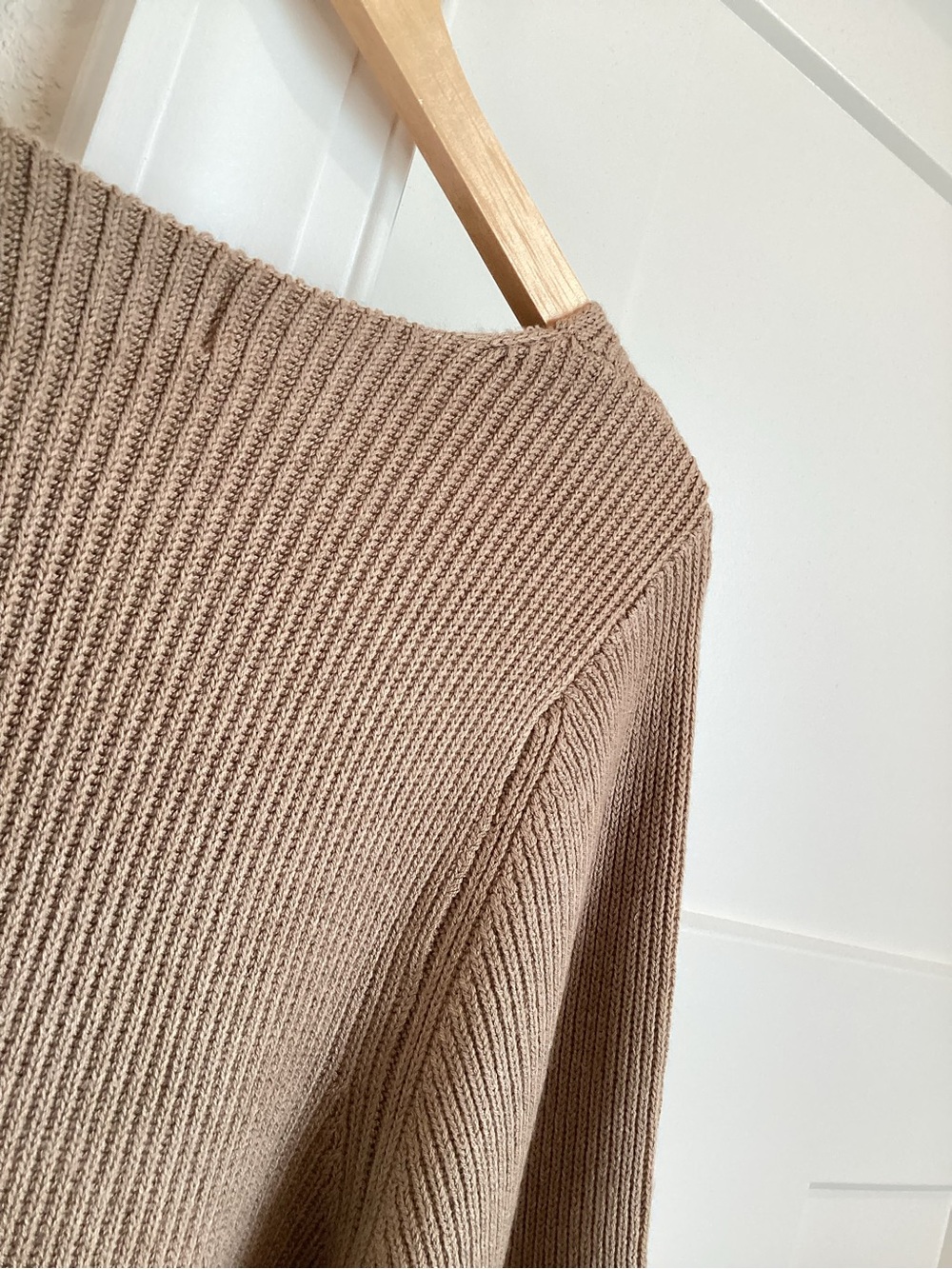 Philosophy Long Sleeve V-Neck Sweater New XL Taupe Light Brown - Picture 7 of 12